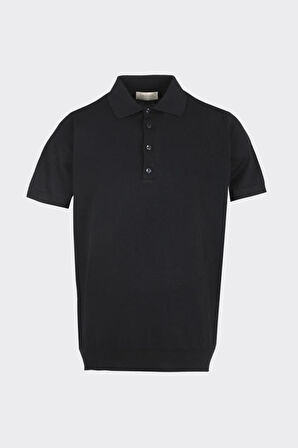 Polo Yaka Kısa Kollu T-Shirt