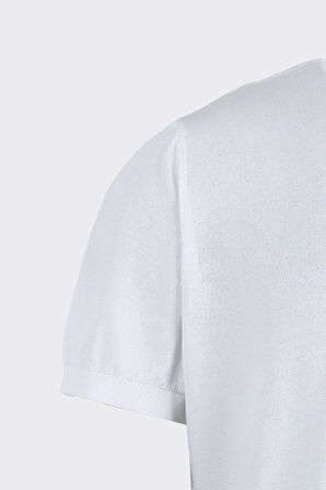 Erkek Bisiklet Yaka Kısa Kol T-Shirt
