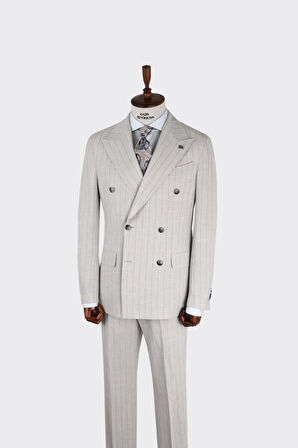 Kruvaze Takım Elbise-KAB1226S