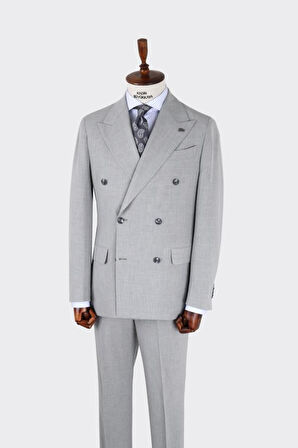 Kruvaze Takım Elbise-KAB1205S