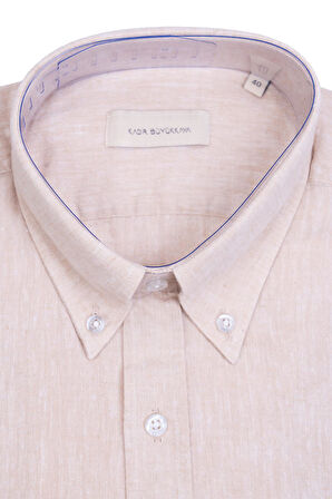 Erkek Klasik Yaka Düğmeli Gömlek-KAO4997S