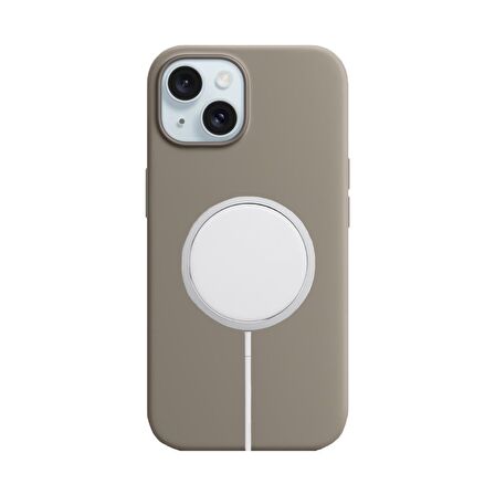 BİKAPAK MAGSENSE IPHONE 15 CLAY KAPAK