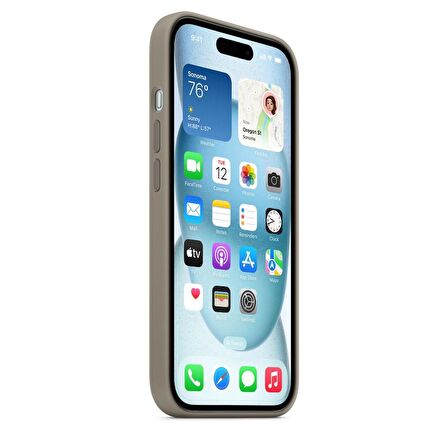 BİKAPAK MAGSENSE IPHONE 15 CLAY KAPAK