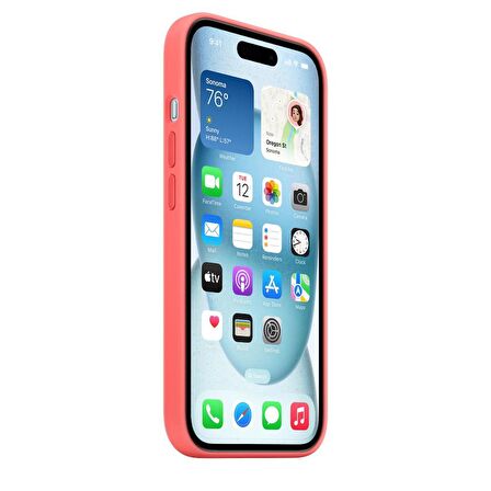 BİKAPAK MAGSENSE IPHONE 15 GUAVA KAPAK