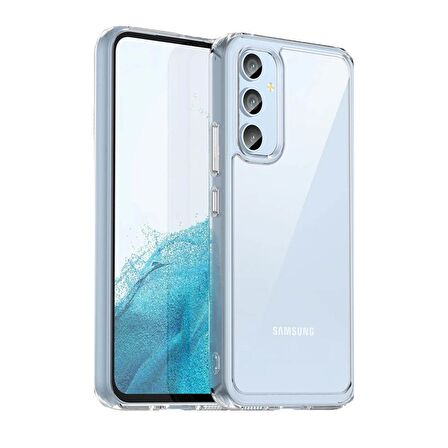 BİKAPAK ECO SİLİKON SAMSUNG A15 ŞEFFAF KAPAK
