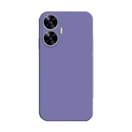 BİKAPAK ECO SENSE REALME C55 LİLA KAPAK