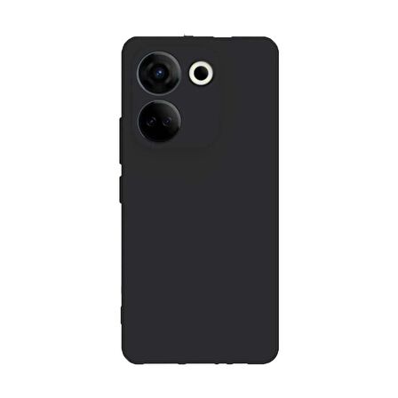 BİKAPAK ECO SENSE TECNO CAMON 20 SİYAH KAPAK