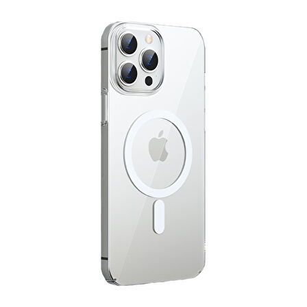 BİKAPAK MAGSLIM IPHONE 16 PRO ŞEFFAF KAPAK