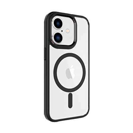BİKAPAK MAGSHINE IPHONE 16 SİYAH KAPAK