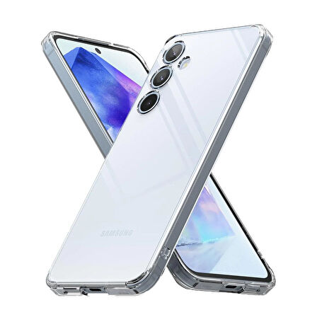 BİKAPAK ECO SİLİKON SAMSUNG A36 ŞEFFAF KAPAK