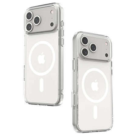 BİKAPAK MAGSAFE AIR IPHONE 17 AIR ŞEFFAF KAPAK