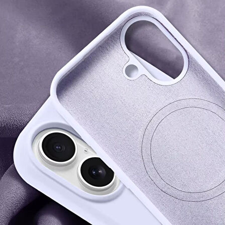 BİKAPAK MAGSENSE IPHONE 17 PRO BEYAZ KAPAK