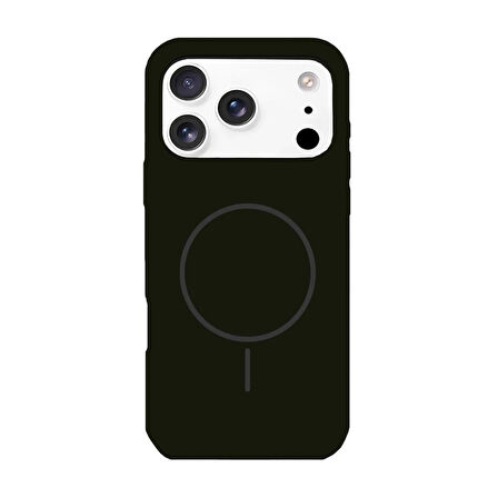 BİKAPAK MAGSENSE IPHONE 17 PRO MAX SİYAH KAPAK