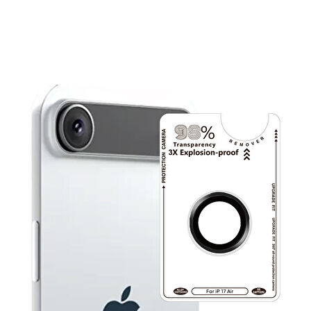 BİNANO IPHONE 17 AIR SAFİR SİYAH KAMERA KORUYUCU