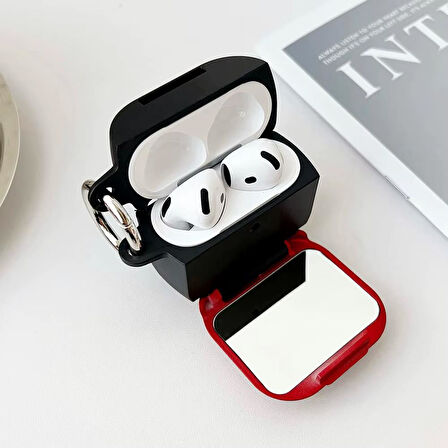 E2M AIRPODS 4 KILIF AYNALI PEMBE