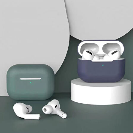 E2M AIRPODS 3 KILIF SENSE SİLİKON BORDO