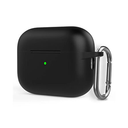 E2M AIRPODS PRO 2 KILIF SENSE SİLİKON SİYAH