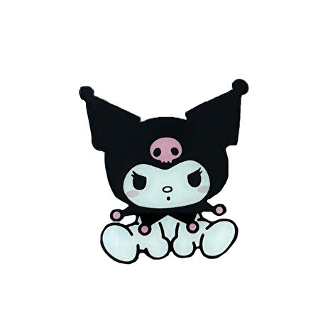 E2M POP SOCKET TELEFON TUTUCU KUROMI SİYAH