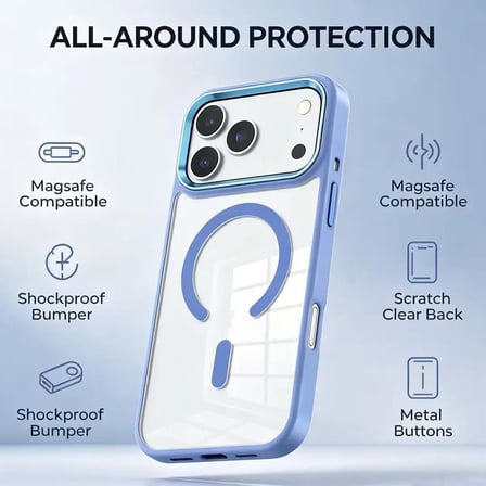 BİKAPAK MAGSMILE IPHONE 18 PRO MAX/17 PRO MAX KİRAZ KAPAK