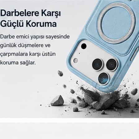 BİKAPAK MAGPOWER IPHONE 18 PRO MAX/17 PRO MAX SİYAH KAPAK