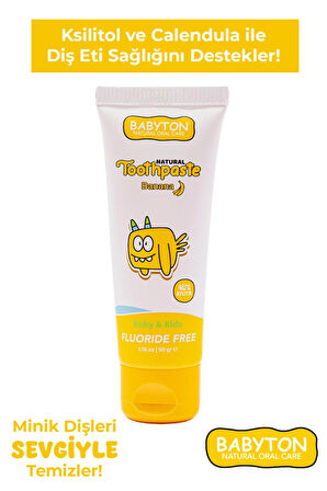 Doğal Muz Diş Macunu Florürsüz 50 gr