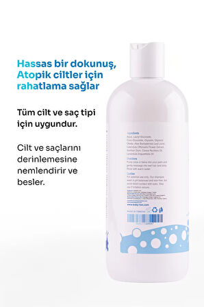 Babyton Bebek & Çocuk Atopik-Hassas Cilt Saç ve Vücut Şampuanı 400 ml