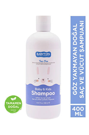 Babyton Bebek & Çocuk Göz Yakmayan Doğal Şampuan 400 ml