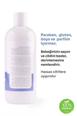 Babyton Bebek & Çocuk Göz Yakmayan Doğal Şampuan 400 ml