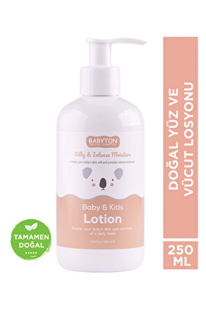 Babyton Bebek & Çocuk Doğal Yüz ve Vücut Losyonu 250 ml