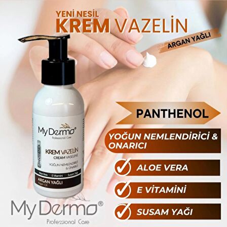 My Dermo Krem Vazelin Argan Yağlı 100 ML