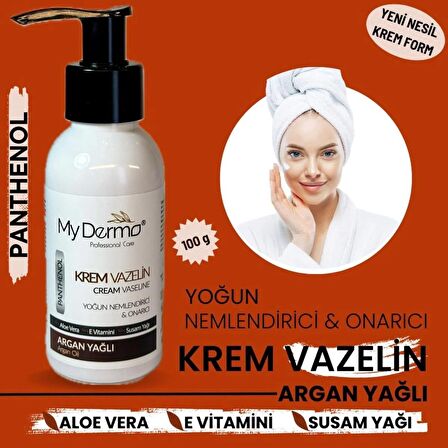 My Dermo Krem Vazelin Argan Yağlı 100 ML