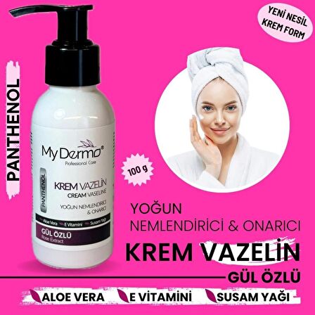 My Dermo Krem Vazelin Gül Özlü 100 ML