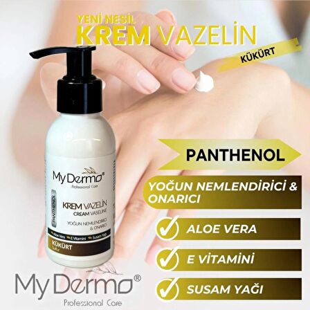 My Dermo Krem Vazelin Kükürt özlü 100 ML