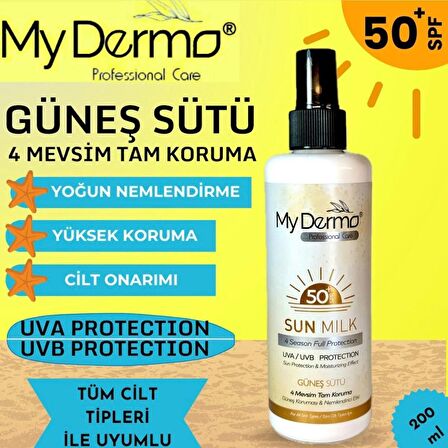 MY DERMO GÜNEŞ SÜTÜ 200 ML