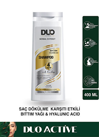Bıttım Yağı + Hyaluronic Acid Saç Bakım Şampuanı