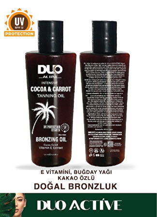 İntensive Tanning Cocoa Carrot Yoğun Bronzlatırıcı