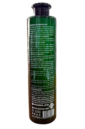 Revola Expret Biberiye İçerikli Paraben Tuz Silikon İçermeyen Vegan Şampuan 500 Ml