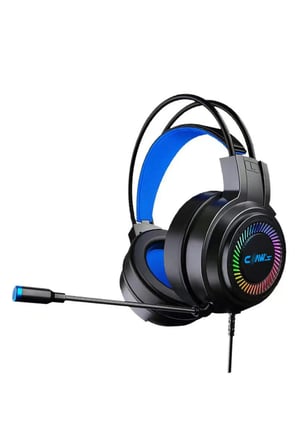Claw's Noiseee v1 RGB Spectrum 7.1 Surround AI ile Gürültü Engelleyici Gaming Oyuncu Kulaklığı Siyah