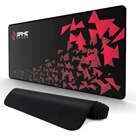 GameRaider GEN XL Kaydırmaz Kauçuk Taban 80×30cm Mikrofiber Mouse Pad