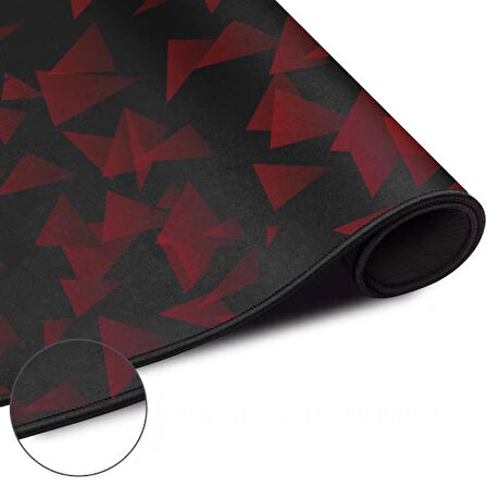 GameRaider GEN XL Kaydırmaz Kauçuk Taban 80×30cm Mikrofiber Mouse Pad
