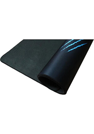 Claw's Soft 80 x 30 cm Mikrofiber Yüzey - Kaydırmaz Kauçuk Zemin - 3 mm Kalınlık - 360 Derece Dikiş - Kolay Temizlenebilir XL Mouse Pad