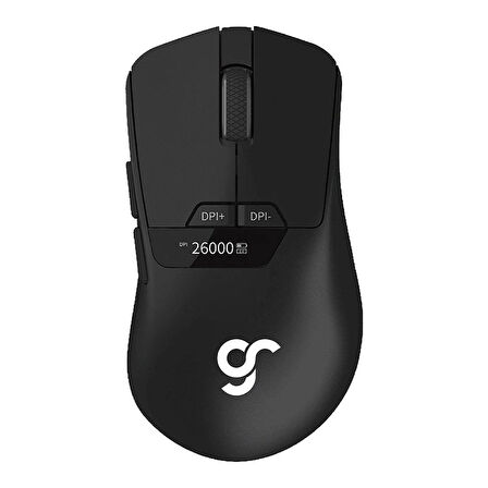 GameRaider M OLED 8K Hz RGB OLED Ekran 26.000 DPI Siyah Kablosuz Gaming Mouse