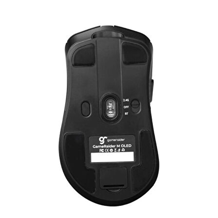 GameRaider M OLED 8K Hz RGB OLED Ekran 26.000 DPI Siyah Kablosuz Gaming Mouse