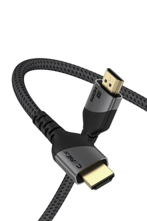 8k UHD HDMI 2.1 48 Gbps / 24K Gold / Alüminyum Gövdeli 8k 60Hz-4K 120Hz-2K 240HZ-FHD 240Hz Destekli Premium HDMI Kablo - 3 Metre (C-Hp-B1-3m)