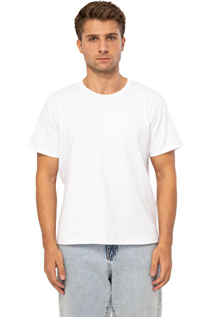 Comencero For Life Erkek Beyaz Basic T-shirt