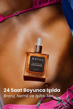 Golden Hour Işıltılı Bronzlaştırıcı Vücut Yağı