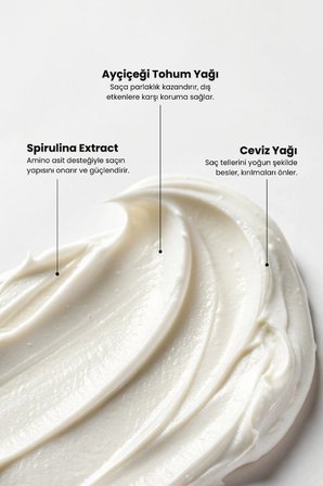 Bonding Yıpranmış Saçlar için Bağ Yapılandırıcı Kırılma Karşıtı Saç Maskesi 50 ml Seyahat Boy