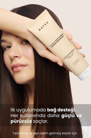 Creamask Bağ Onarıcı Isı Koruyucu Durulanmayan Saç Bakım Kremi (Kuru Yıpranmış Saçlar İçin) 150 ml