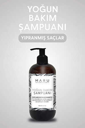 Maru Intensive Repair Yıpranmış Saçlar Için Yoğun Bakım Şampuanı 250 ml 8684382736553