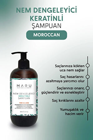 Maru Moroccanoil Moisture Repair - Nem Dengeleyici Keratinli Şampuan 250 ml 8684382736638